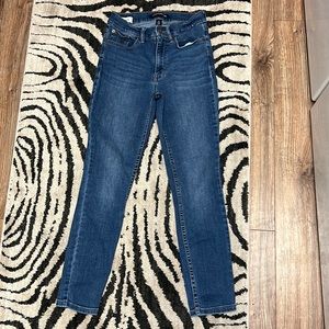 Calvin Klein skinny high rise jeans